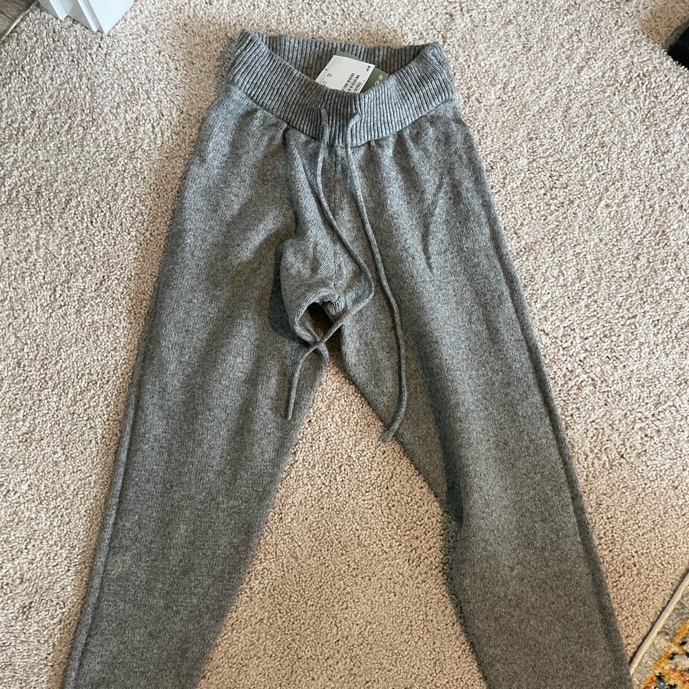 H&M knit joggers xs